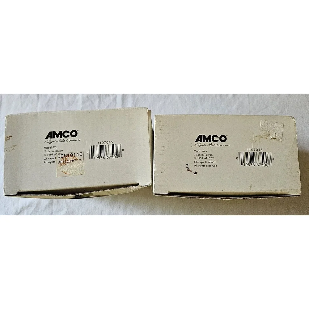 AMCO Artichoke Cooker Steamer Rack Model 675 NOS New in Box Set of 2 Vintage